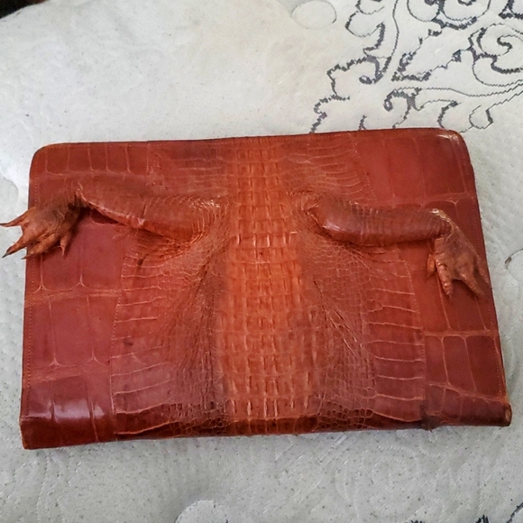 Alligator purse
